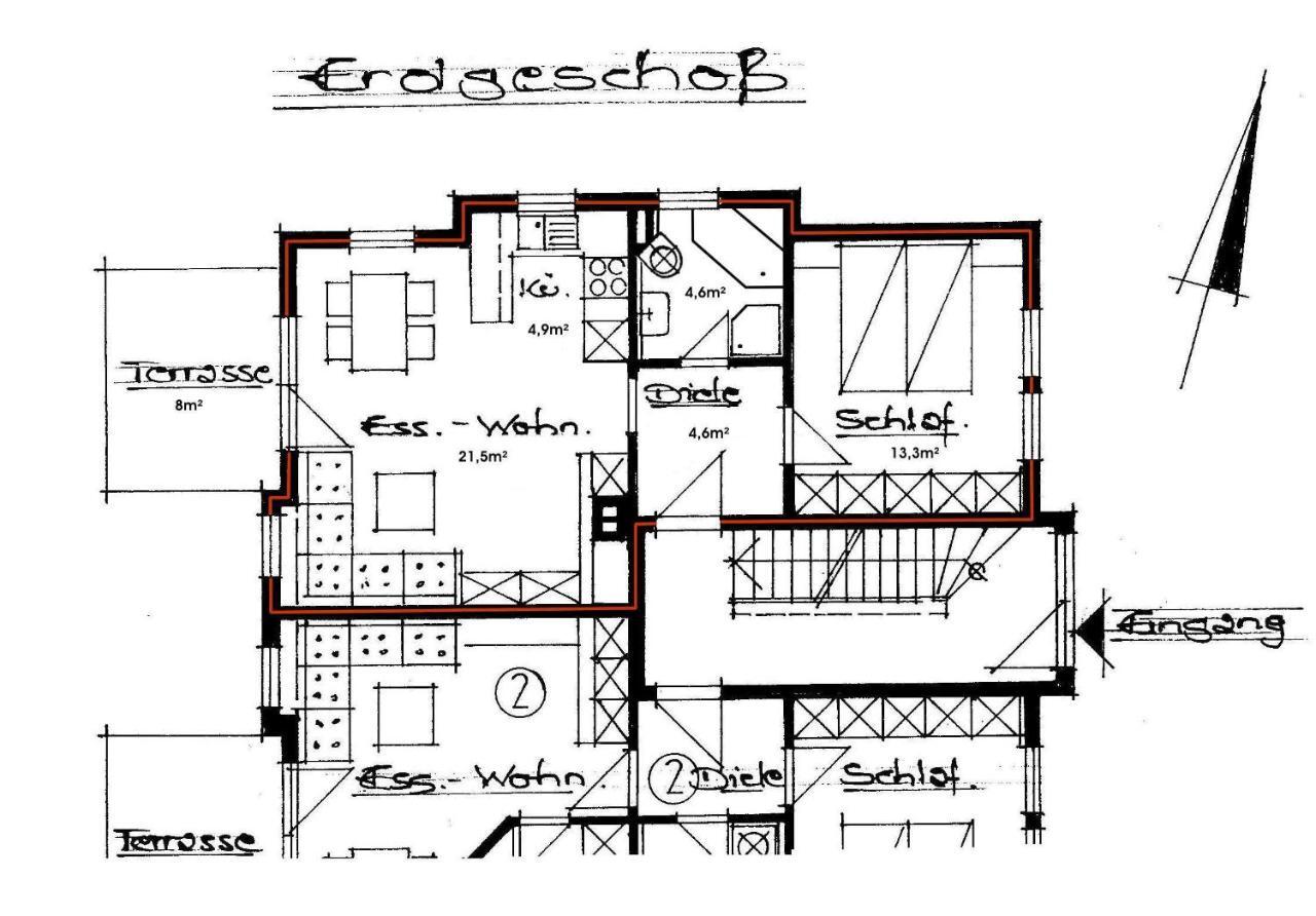 Exklusive Fewo Herrmann Im "Haus Hochgratblick" 上施陶芬 外观 照片